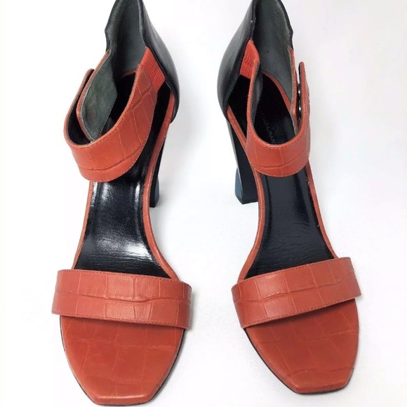 BALENCIAGA New Heel Ankle Strap Sandals Sz 9/ 40 - Picture 3 of 5